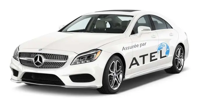 Mercedes temporarily insured by ATEL
