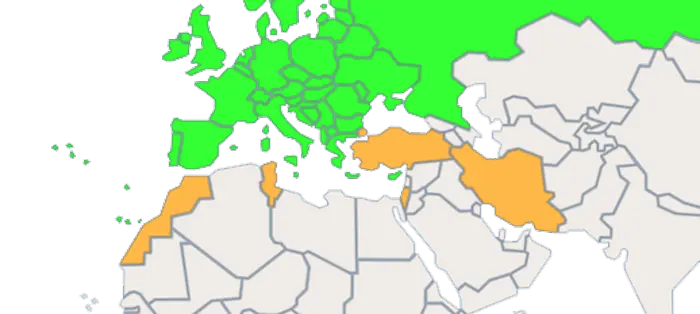 Carte pays Carte Verte